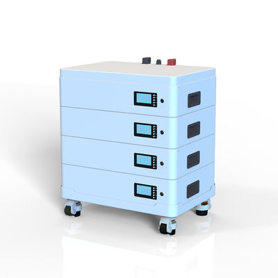 51.2V 10KWH 20KWH Stackable Lithium Battery Pack For Solar Energy Storage System