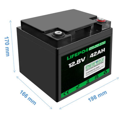 OEM 12V LiFePO4 Battery 42Ah For Solar Power System Van Golf Cart And Wheelchairs