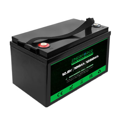 quality  Enerforce 12V 100Ah Lifepo4 Battery Pack Rechargeable For Home Solar Storage System factory