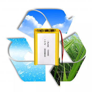 Customized Rechargeable Lithium Polymer Battery 3.7V 8mAh - 20000mAh Capacity