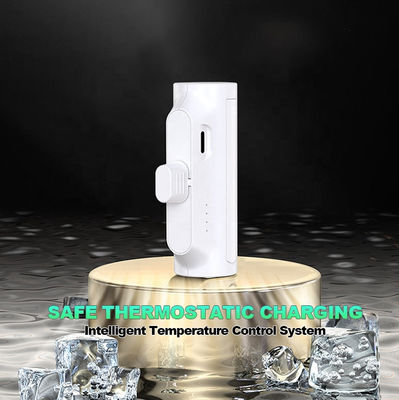 Superlight Fast Charging Portable 5000mAh Power Bank 96g With In Built Holder