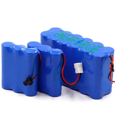 Li Ion 3S1P 18650 Battery Pack 11.1v 2600mAh High Performance For LED Light