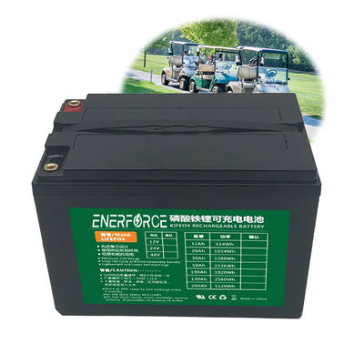 48V 100Ah Golf Cart Battery Rechargeable Lifepo4 Lithium Ion Phosphate Batteries