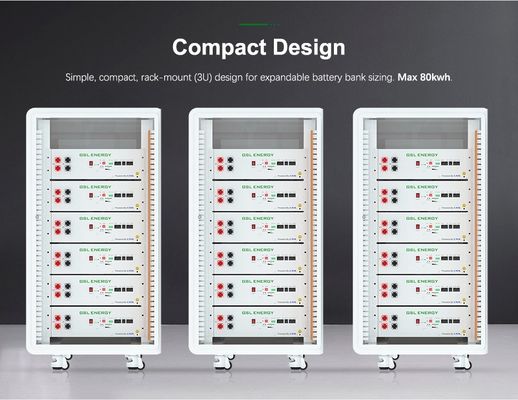 51.2V 10KW 20KW 30KW Residential Energy Storage System Stackable Lithium Battery Pack