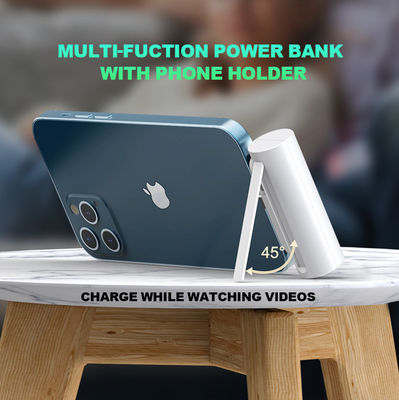 Superlight 5000mAh Portable Mobile Power Bank With Wireless Charging