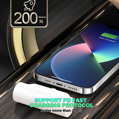 Superlight 5000mAh Portable Mobile Power Bank With Wireless Charging