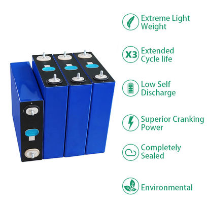 Rechargeable Lithium Iron Phosphate LiFePO4 Battery EVE 3.2V 101AH For Solar Energy