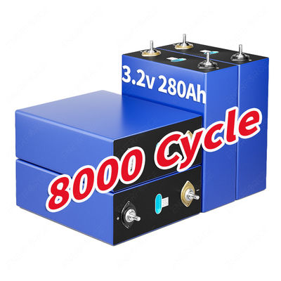 8000 Cycle EVE 3.2V 280AH LFP Lifepo4 Battery Cells A Grade 5.49kg For Solar Energy