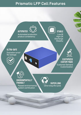 EVE Lifepo4 3.2V 304AH Lithium Iron Phosphate LFP Battery 4000 Cycle For Solar Energy