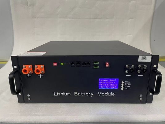 IP65 48V LiFePO4 Battery Pack 100ah 200ah 6500 Cycle Times For Home Solar Power