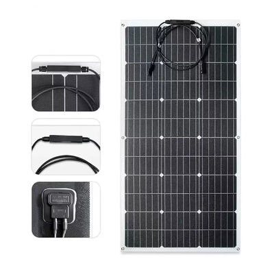 OEM Portable Mobile 100W Flexible Solar Panels For Hiking CE CB TUV Certificated