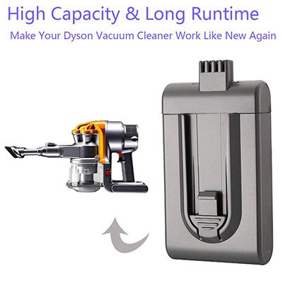 Power Tool Lithium Ion Vacuum Cleaner Battery 22.2V 2000mAh For Dyson DC16