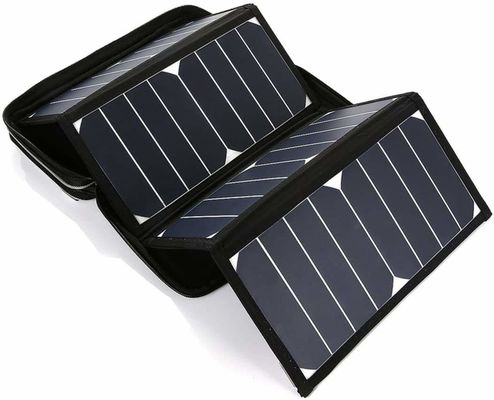 26W Sunpower Folding Photovoltaic PV Solar Panels For Camping Travel Emergency Charger