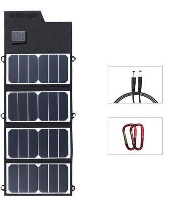 26W Sunpower Folding Photovoltaic PV Solar Panels For Camping Travel Emergency Charger