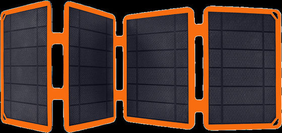 30W Foldable Photovoltaic PV Solar Panels Portable For Outdoor Camping