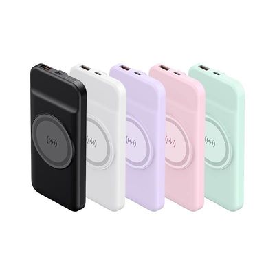 10000mAh Mini Portable Mobile Power Bank Customized With Wireless Charger