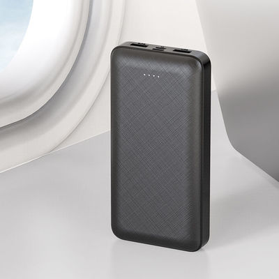 OEM Rechargeable Portable USB Power Bank 20000mah High Capacity With Led Display