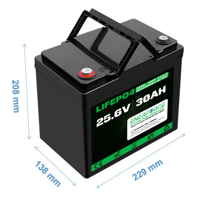 30AH 24V Lithium Phosphate Battery For Ebike Scooter Go Kart Fun Cart