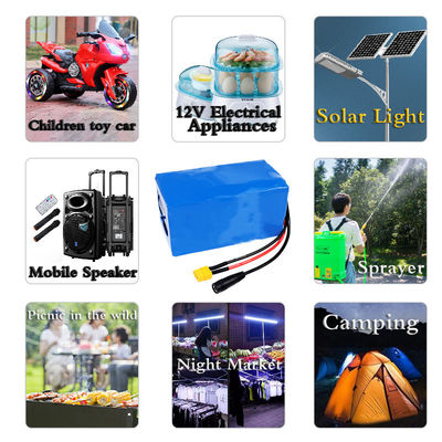 E Bike Lithium Battery 24V 12Ah Pack For 500W Motor 6h - 8h Charging Time