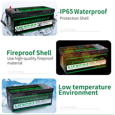 12.8V 100Ah LiFePO4 Battery Enerforce OEM Long Lifespan for Solar and Backup Systems