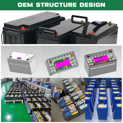 12.8V 100Ah LiFePO4 Battery Enerforce OEM Long Lifespan for Solar and Backup Systems