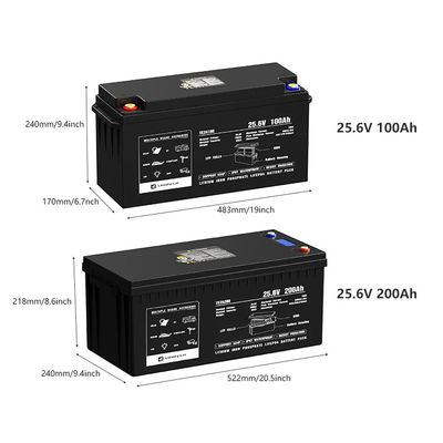 12v 24v 100ah 120ah 200ah 300ah Lifepo4 Bluetooth Iron Phosphate Battery Batterie 100 Kwh Lithium Pack With Bluetooth